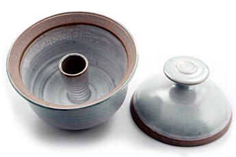 Veggie Steamer for 2 Servings - Flameware and Stoneware Clay Pots For  Cooking, Baking and Serving